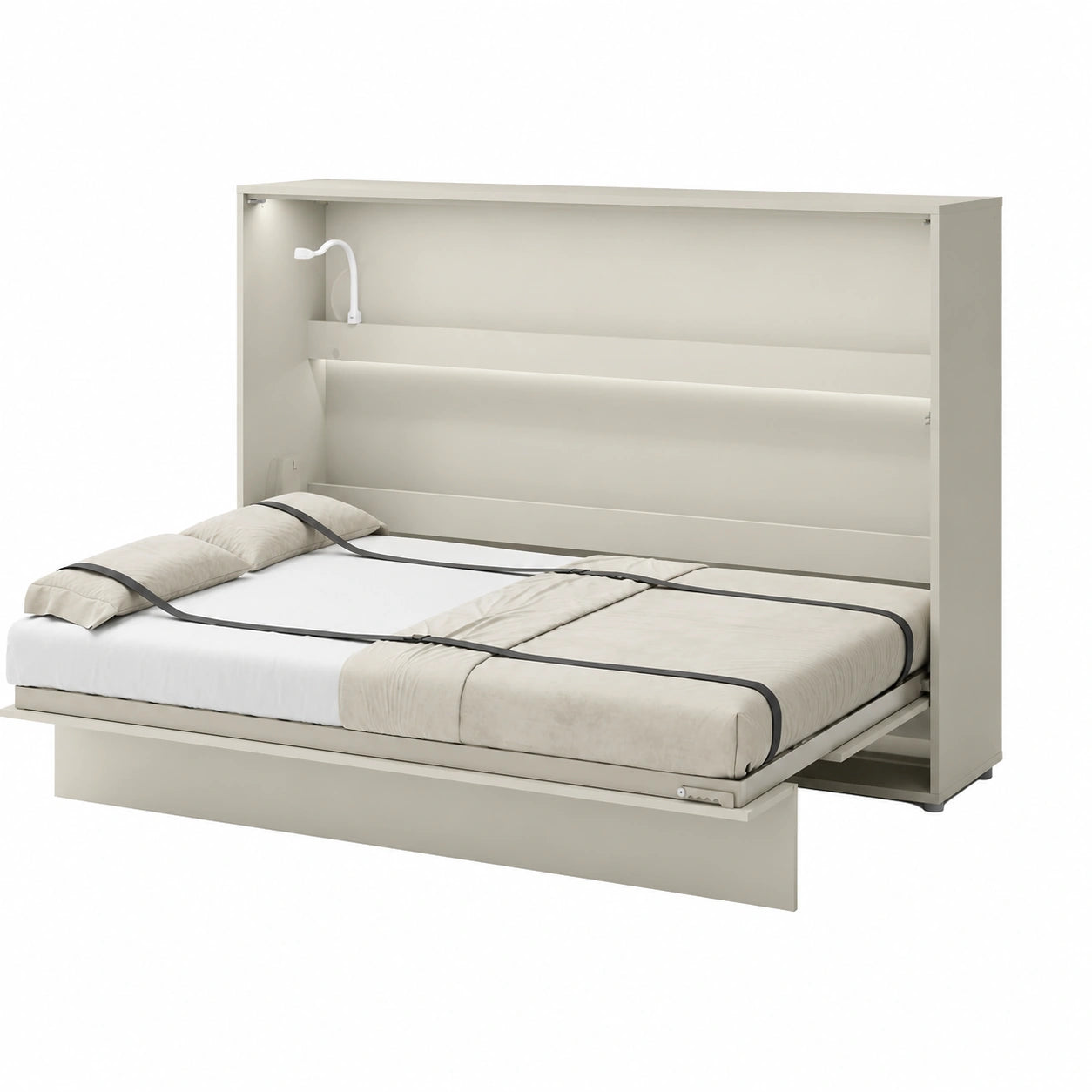 Homlando Lenart Wandklappbett BC05, 120x200 cm, Kaschmir, mit Lattenrost